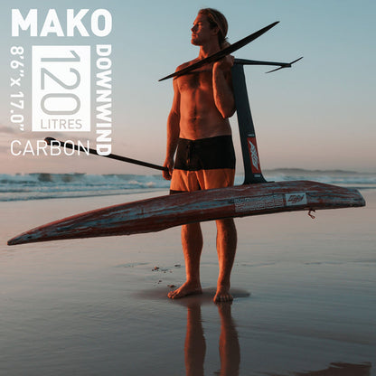 Tabla Axis Frank MAKO Downwind - detalle de la tabla