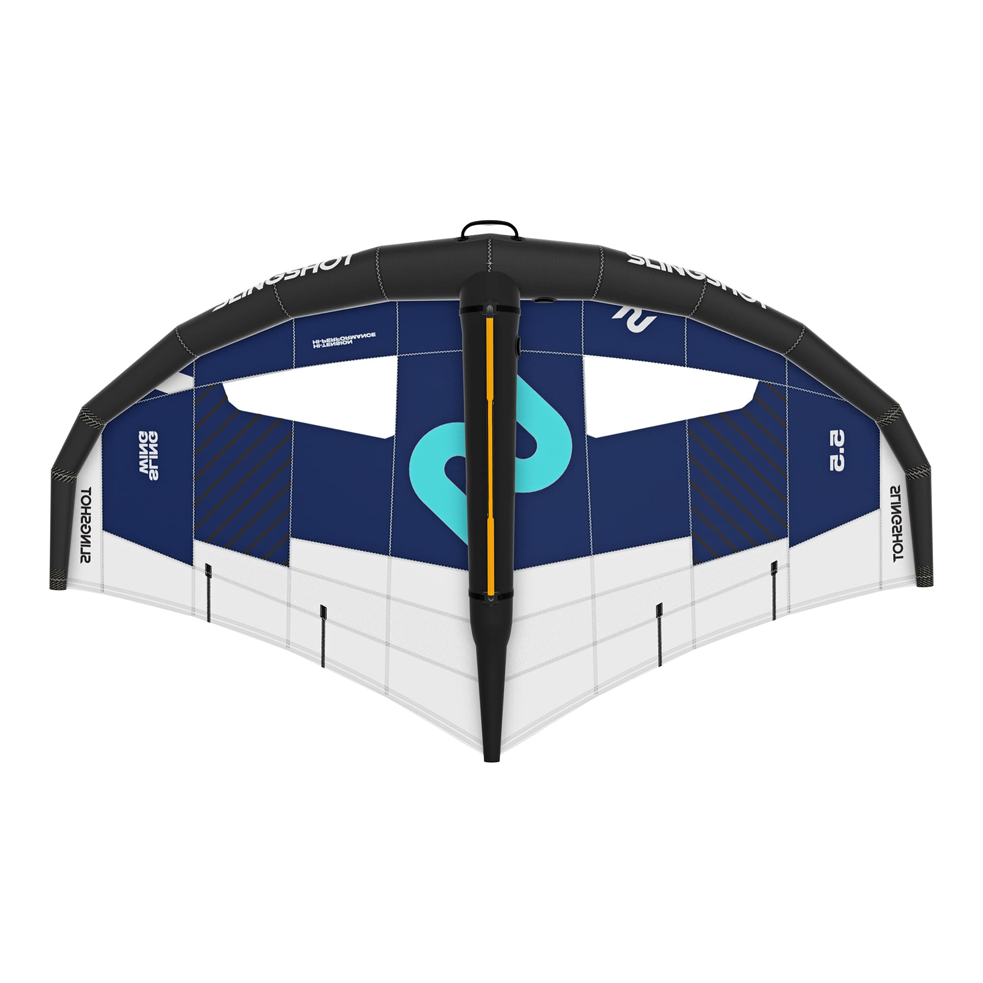 SlingWing V6 Azul - vista superior