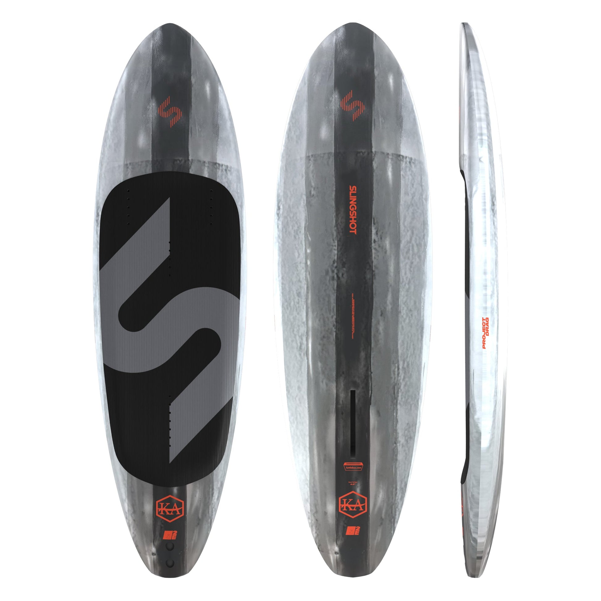 Slingshot Project Drag Board - conexión Tuttle, vista completa
