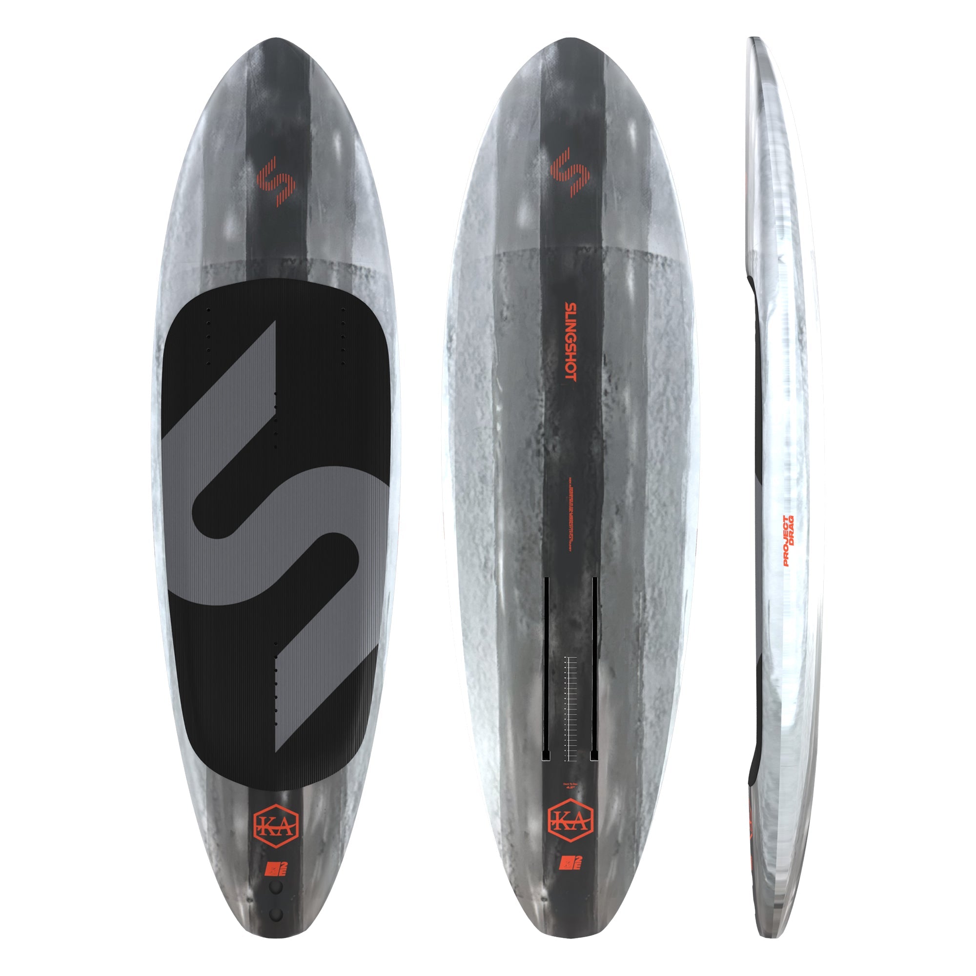 Slingshot Project Drag Board - conexión Track, vista completa