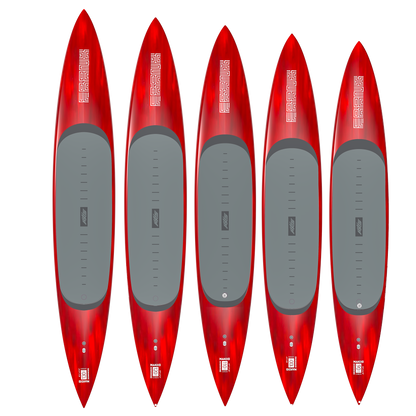 Tabla Axis Frank MAKO 2 Downwind - vista superior de toda la línea