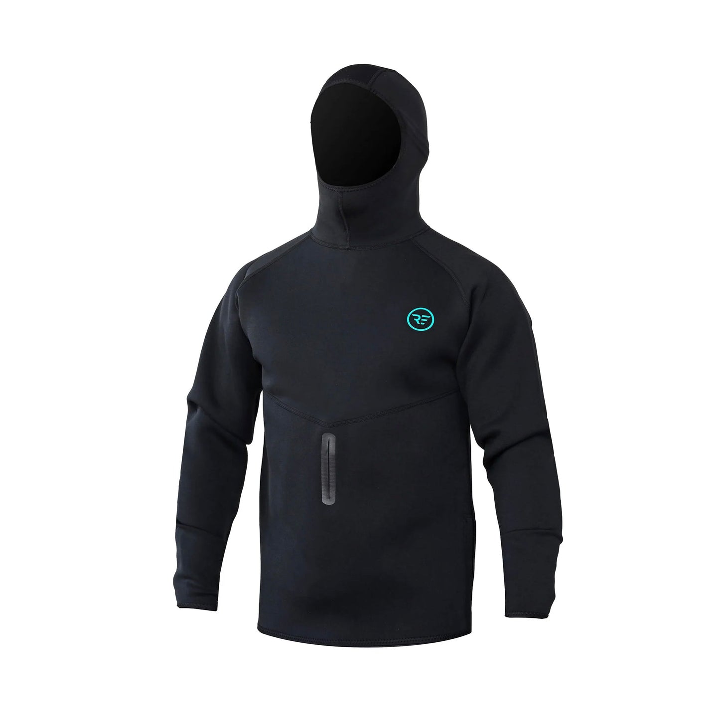 Performance Neoprene Hoodie Ride Engine - color Black