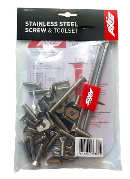 Set de Tornillos y Llaves Stainless