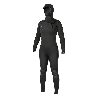 Traje de agua Ride Engine RE_X 5/4/3 Hooded Mujer - vista frontal
