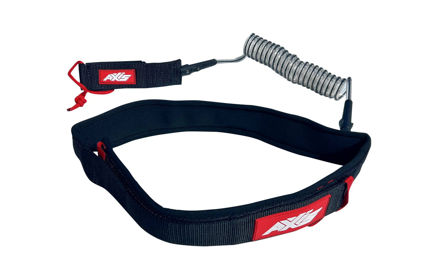 Leash de cintura Axis SUP Coil 8 pies - vista completa