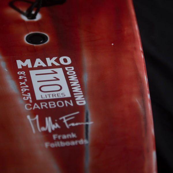 Tabla Axis Frank MAKO Downwind - en acción